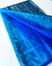 Load image into Gallery viewer, Cool Check Sari