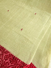 Load image into Gallery viewer, Soft Sage Cotton Sari