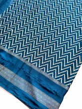 Load image into Gallery viewer, Ocean Waves Silk Sari