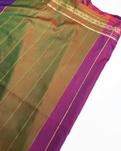 Load image into Gallery viewer, Secret Plum Banarasi Sari