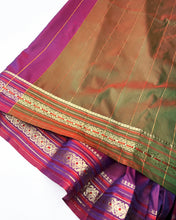 Load image into Gallery viewer, Secret Plum Banarasi Sari