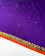Load image into Gallery viewer, Purple Aesthetic Banarasi Sari