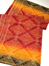 Load image into Gallery viewer, Ladybird Red Chunri Sari