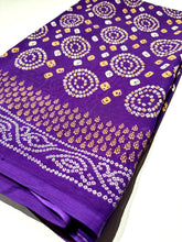 Load image into Gallery viewer, Daring Purple Chunri Sari