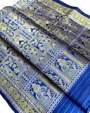 Load image into Gallery viewer, Admiral Blue Sari