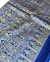 Load image into Gallery viewer, Admiral Blue Sari