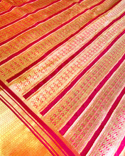Load image into Gallery viewer, Blush Gold Silk Sari