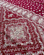 Load image into Gallery viewer, Claret Wine Sari