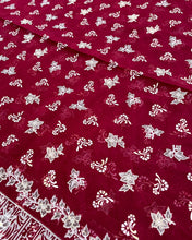 Load image into Gallery viewer, Claret Wine Sari