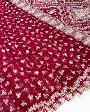 Load image into Gallery viewer, Claret Wine Sari