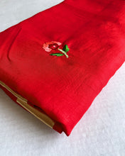 Load image into Gallery viewer, Crimson Glory Cotton Sari