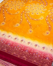 Load image into Gallery viewer, Sun Burst Chunri Sari