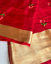 Load image into Gallery viewer, Crimson Glory Cotton Sari