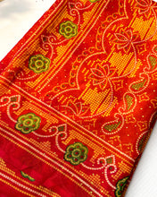 Load image into Gallery viewer, Bright Yellow Chunri Sari