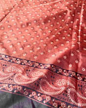 Load image into Gallery viewer, Terra Cotta Rose Sari