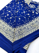 Load image into Gallery viewer, Deep Lunar Silk Sari