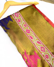 Load image into Gallery viewer, Gold Foil Sari