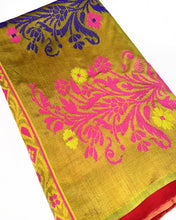 Load image into Gallery viewer, Gold Foil Sari