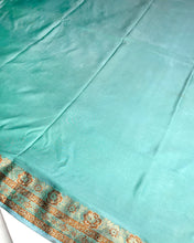 Load image into Gallery viewer, Pearl Aqua Sari