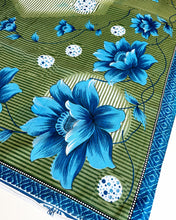 Load image into Gallery viewer, Blue Anemone Sari
