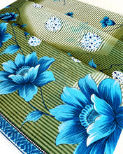 Load image into Gallery viewer, Blue Anemone Sari