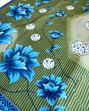 Load image into Gallery viewer, Blue Anemone Sari