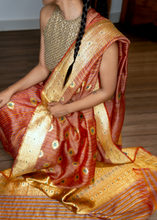 Load image into Gallery viewer, Sunset Sonata Sari
