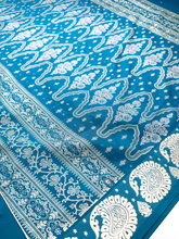 Load image into Gallery viewer, Venetian Teal Silk Sari