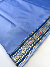 Load image into Gallery viewer, Lavender Stripe Silk Sari