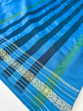 Load image into Gallery viewer, Powdered Sky Silk Sari