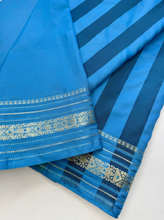 Load image into Gallery viewer, Powdered Sky Silk Sari