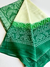 Load image into Gallery viewer, Dewdrop Veil Chunri Sari