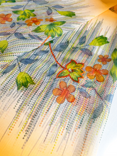 Load image into Gallery viewer, Cantaloupe Chiffon Sari
