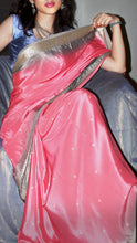 Load image into Gallery viewer, Blush Banarasi Silk Sari