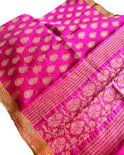 Load image into Gallery viewer, Pink Charm Banarasi Sari