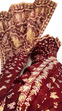 Load image into Gallery viewer, Claret Wine Sari