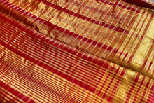 Load image into Gallery viewer, Crimson Red Georgette Sari