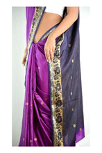Load image into Gallery viewer, Midnight Silk Sari