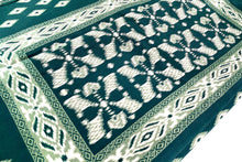 Load image into Gallery viewer, Emerald Ikat Silk Sari