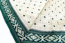 Load image into Gallery viewer, Emerald Ikat Silk Sari