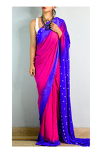 Load image into Gallery viewer, Pretty Pink Chunri Sari