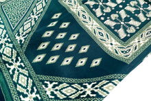 Load image into Gallery viewer, Emerald Ikat Silk Sari