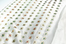 Load image into Gallery viewer, White Wonder Banarasi Silk Sari