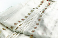 Load image into Gallery viewer, White Wonder Banarasi Silk Sari