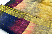 Load image into Gallery viewer, Peacocks Tail Organza Sari