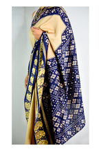 Load image into Gallery viewer, Camel Beige Bandhani Sari