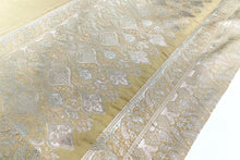 Load image into Gallery viewer, Pale Oak Banarasi Silk Sari