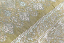 Load image into Gallery viewer, Pale Oak Banarasi Silk Sari
