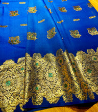 Load image into Gallery viewer, Royal Blue Sari