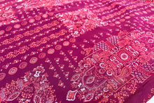 Load image into Gallery viewer, Maroon Grape Silk Sari